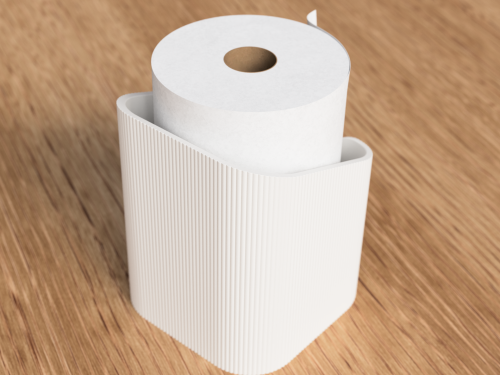 Paper towel holder simple 06.png